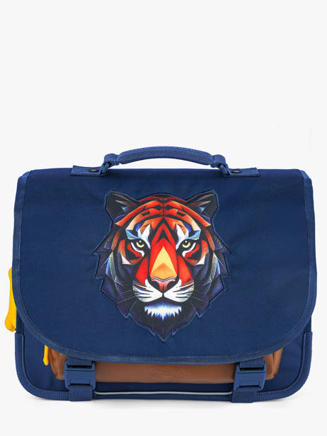 Cartable 2 Compartiments Stones and bones Bleu boys B