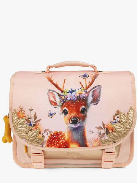 Cartable 2 Compartiments Stones and bones Rose girls G