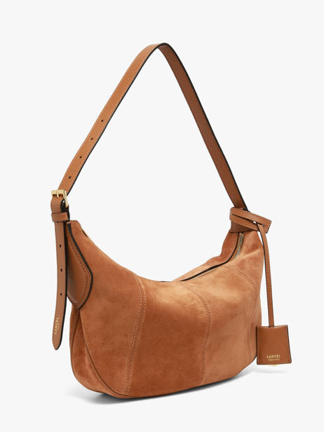 Sac Porté épaule Victoire Aspect Daim Lancel Marron victoire A14255 vue secondaire 1
