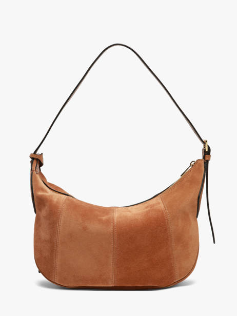 Sac Porté épaule Victoire Aspect Daim Lancel Marron victoire A14255 vue secondaire 4