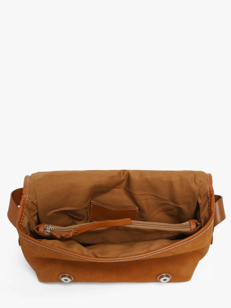 Sac Bandoulière La Suite Cuir Paul marius Marron la suite LOULOSUI vue secondaire 2