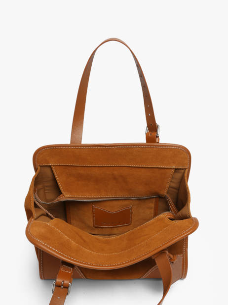 Sac Porté épaule La Suite Cuir Paul marius Marron la suite CABASSUI vue secondaire 2