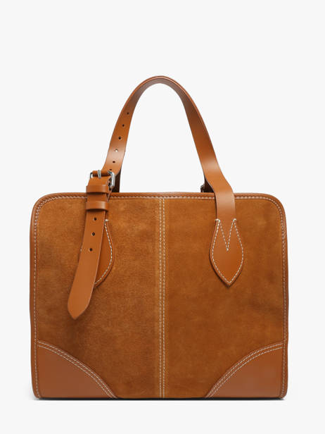 Sac Porté épaule La Suite Cuir Paul marius Marron la suite CABASSUI vue secondaire 3