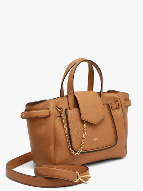 Sac Porté Main Thea Cuir Lancel Marron thea A14221 vue secondaire 1