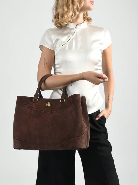 Satchel Dryden Lauren ralph lauren Brown dryden 31P15645 other view 1