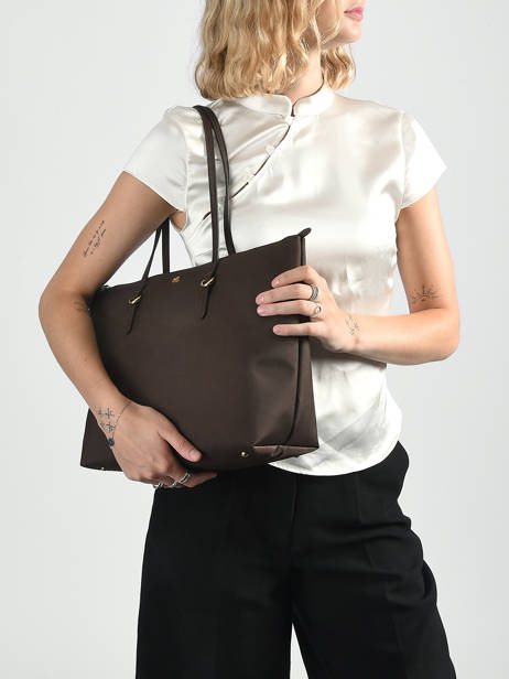 Small Nylon Keaton 26 Shoulder Bag Lauren ralph lauren Brown chadwick 31916737 other view 1