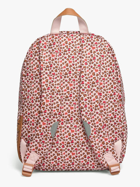 1 Compartment Backpack Tann's Pink les fantaisies f 62229 other view 4
