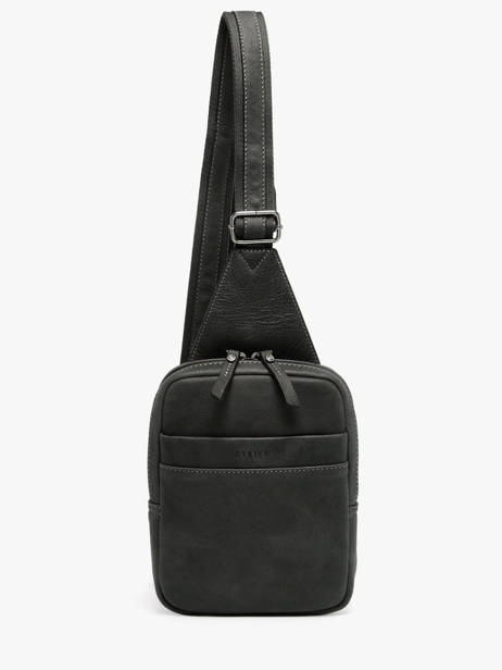Sac Bandoulière Etrier Noir spider ESPI711M