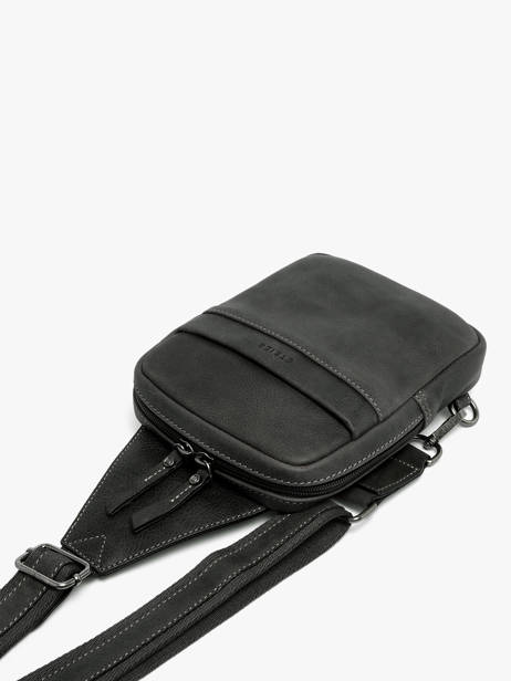 Sac Bandoulière Etrier Noir spider ESPI711M vue secondaire 2