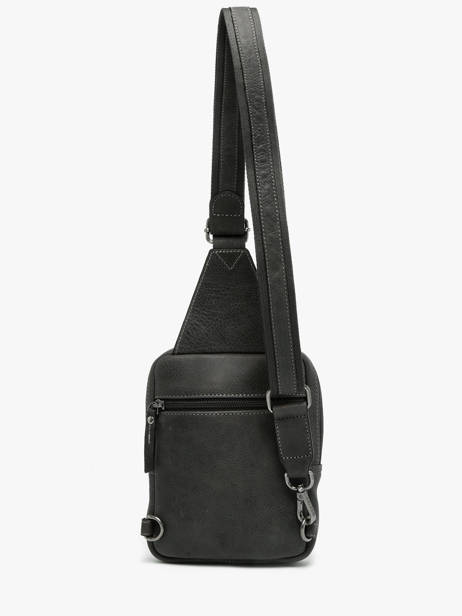 Sac Bandoulière Etrier Noir spider ESPI711M vue secondaire 4