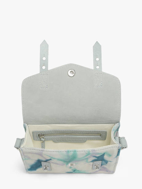 Shoulder Bag Tie & Dye Leather Paul marius Multicolor tie & dye MINITIE other view 2