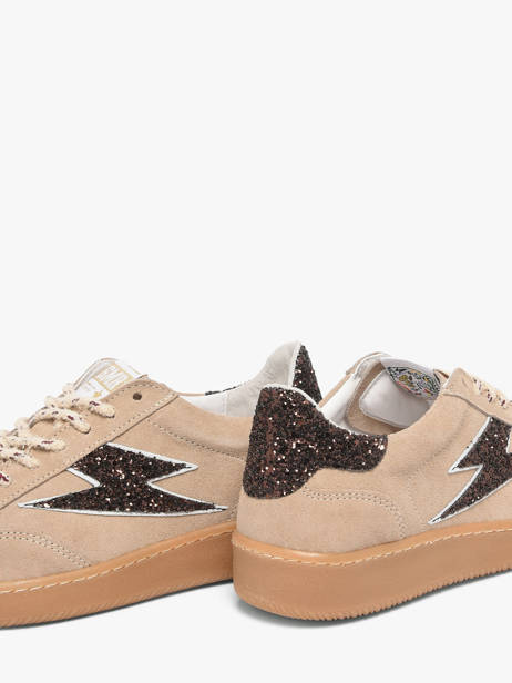 Sneakers En Cuir Semerdjian Rose women LEEE434 vue secondaire 2