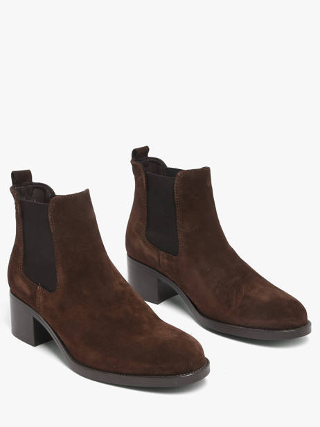 Heeled Boots In Leather Tamaris Brown women 41 other view 1