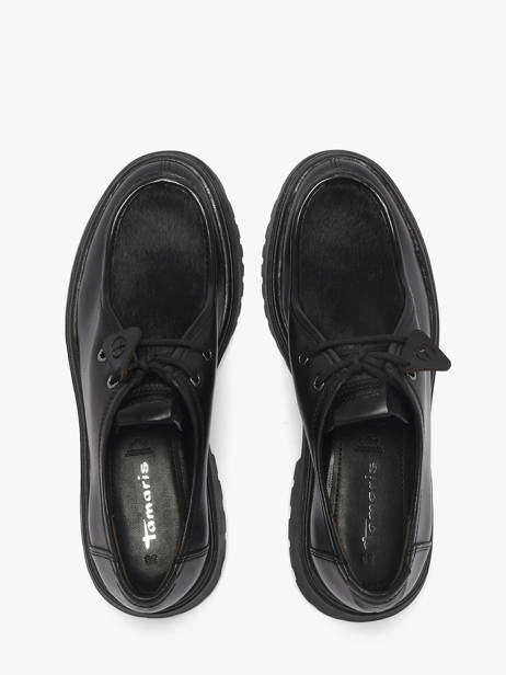 Derby Shoes In Leather Tamaris Black women 47 other view 3