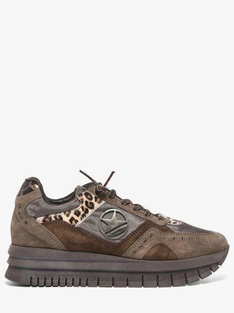 Platform Sneakers Cetti Brown women SRA