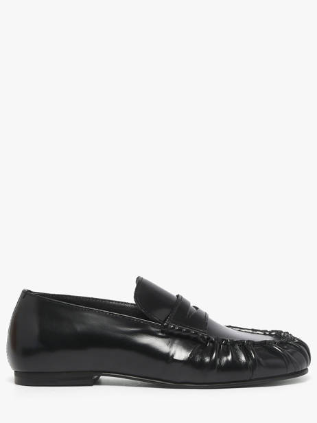 Moccasins In Leather Alohas Black women 10113501