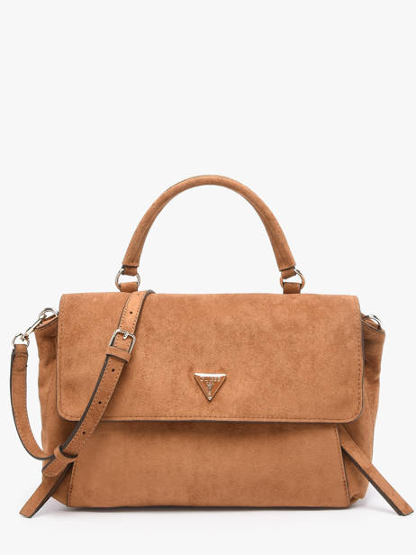 Satchel Devon Suede Guess Brown devon SG974520