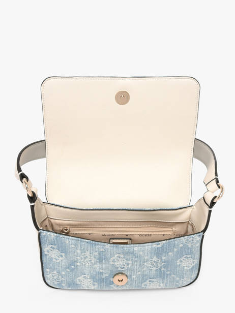 Shoulder Bag Ruby Cotton Guess Blue ruby DG974019 other view 2