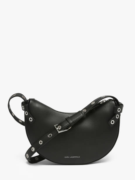 Shoulder Bag K Autograph Leather Karl lagerfeld Black k autograph B3W30049 other view 4