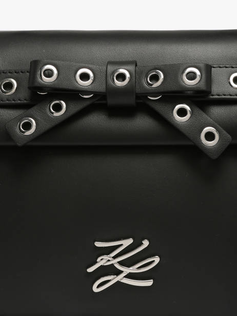 Handbag K Autograph Leather Karl lagerfeld Black k autograph B3W30051 other view 2