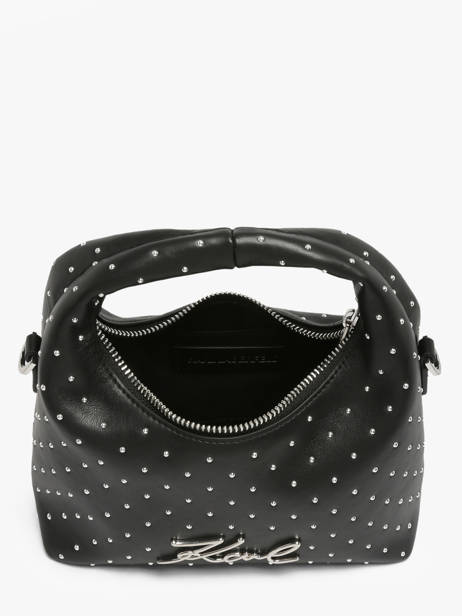 Shoulder Bag K Signature Polyurethane Karl lagerfeld Black k signature B3W30111 other view 3