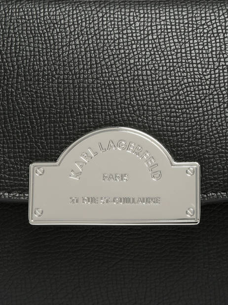 Crossbody Bag Rsg Leather Karl lagerfeld Black rsg B3W30114 other view 2