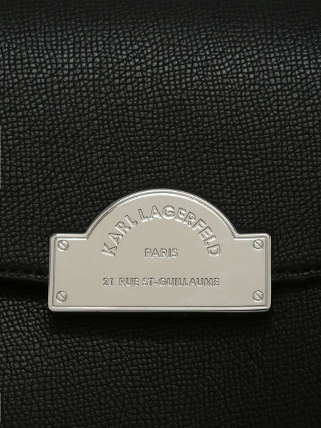 Shopping Bag Rsg Leather Karl lagerfeld Black rsg B3W30115 other view 2