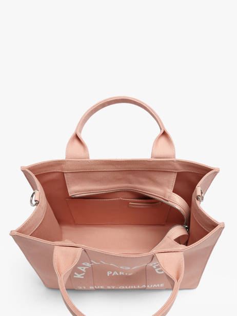 Small Tote Bag Rsg Cotton Karl lagerfeld Pink rsg A1W50010 other view 3