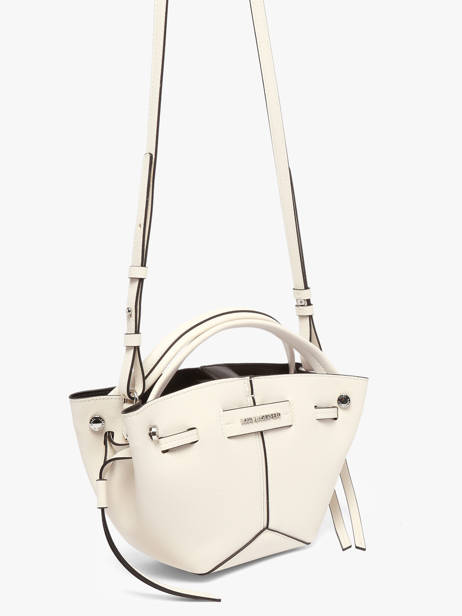 Shoulder Bag K Pierced Leather Karl lagerfeld White k pierced B3W30280 other view 1