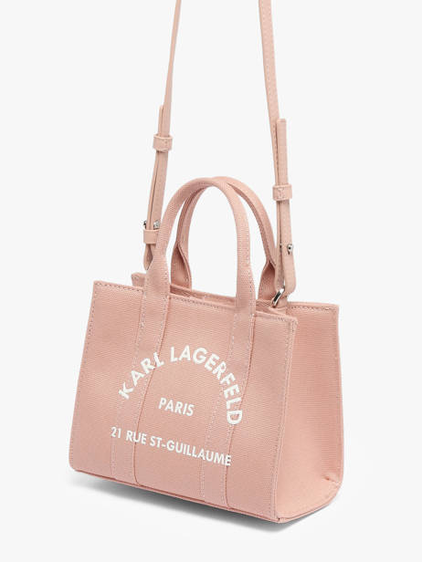 Shoulder Bag Rsg Cotton Karl lagerfeld Pink rsg A3W50118 other view 1