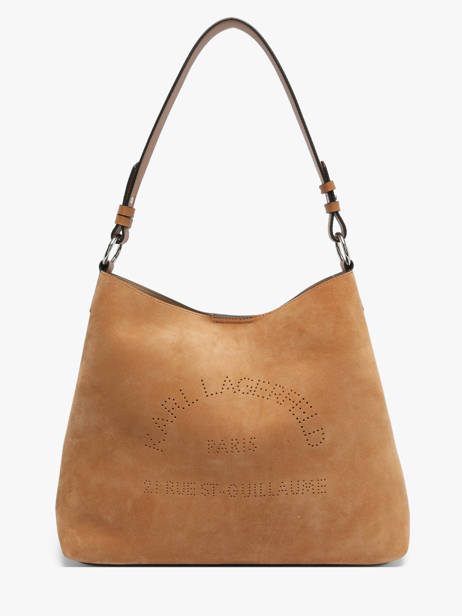 Shoulder Bag K Daily Leather Karl lagerfeld Brown k daily B3W30346