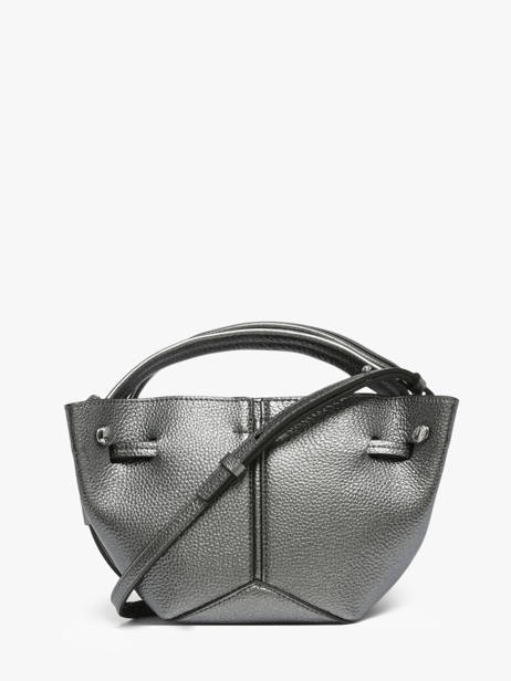 Shoulder Bag K Pierced Leather Karl lagerfeld Silver k pierced B3W30356 other view 4