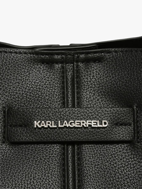 Shoulder Bag K Pierced Polyurethane Karl lagerfeld Black k pierced B3W30347 other view 2