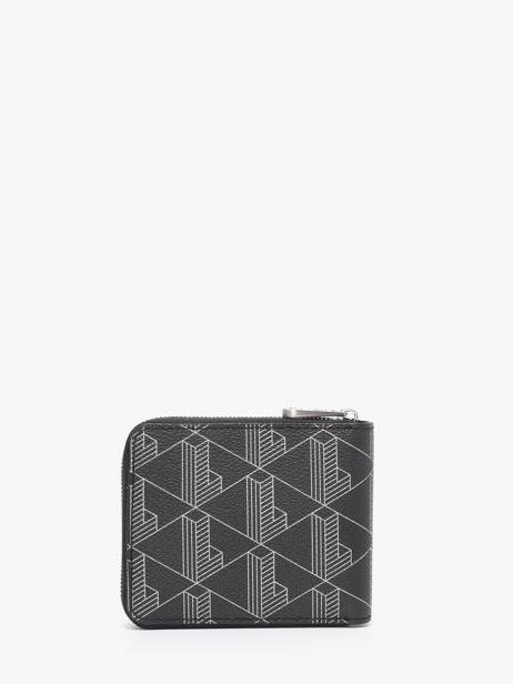 Wallet Lacoste Black the blend NH4005LX other view 2