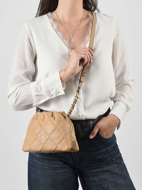 Shoulder Bag Th Feminine Tommy hilfiger Beige th feminine  AW18718 other view 1
