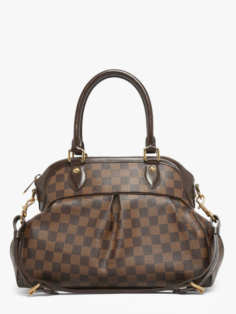Sac à Main D'occasion Louis Vuitton Trevi Damier ébène Louis vuitton Marron second life MTFZPU43