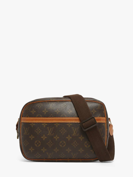 Sac Bandoulière D'occasion Louis Vuitton Reporter Pm Monogrammé Louis vuitton Marron second life P31VK450
