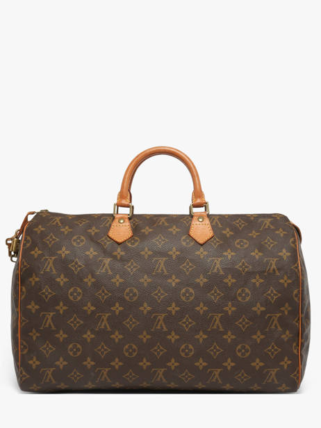Sac à Main D'occasion Louis Vuitton Speedy 40 Monogrammé Louis vuitton Marron second life M41522