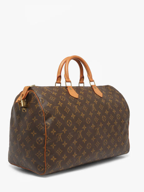 Sac à Main D'occasion Louis Vuitton Speedy 40 Monogrammé Louis vuitton Marron second life M41522 vue secondaire 2