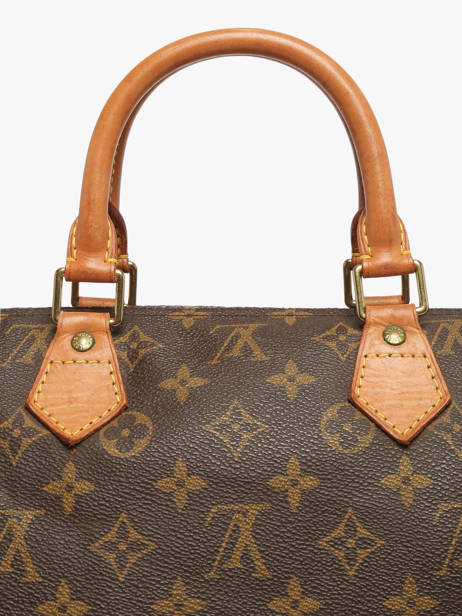 Sac à Main D'occasion Louis Vuitton Speedy 40 Monogrammé Louis vuitton Marron second life M41522 vue secondaire 3