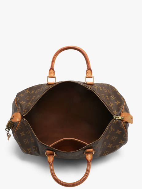 Sac à Main D'occasion Louis Vuitton Speedy 40 Monogrammé Louis vuitton Marron second life M41522 vue secondaire 5