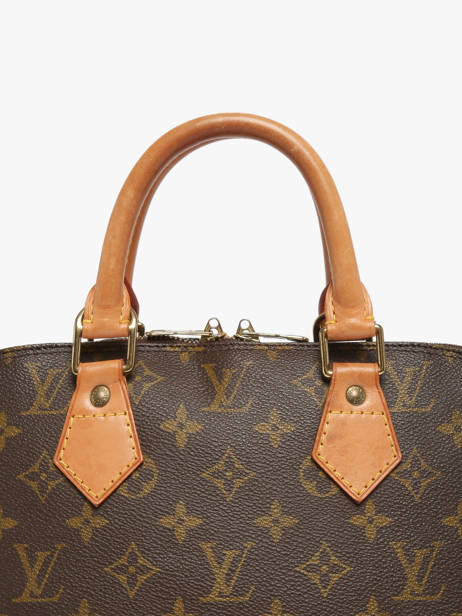 Sac à Main D'occasion Louis Vuitton Alma Monogrammé Louis vuitton Marron second life F9JIQXUI vue secondaire 3
