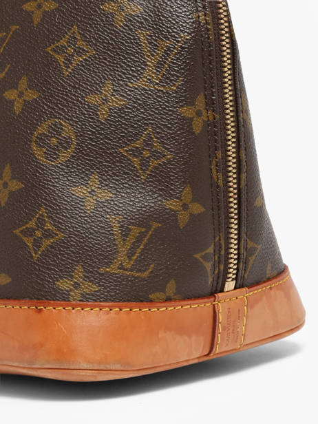 Sac à Main D'occasion Louis Vuitton Alma Monogrammé Louis vuitton Marron second life F9JIQXUI vue secondaire 4