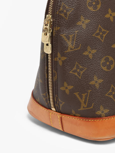 Sac à Main D'occasion Louis Vuitton Alma Monogrammé Louis vuitton Marron second life F9JIQXUI vue secondaire 5