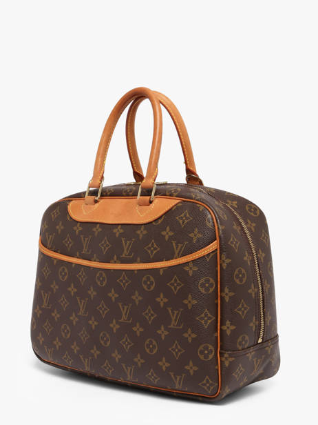 Sac à Main D'occasion Louis Vuitton Deauville Monogrammé Louis vuitton Marron second life K3KLMKDH vue secondaire 2