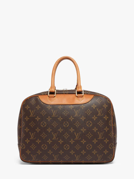 Sac à Main D'occasion Louis Vuitton Deauville Monogrammé Louis vuitton Marron second life K3KLMKDH vue secondaire 7