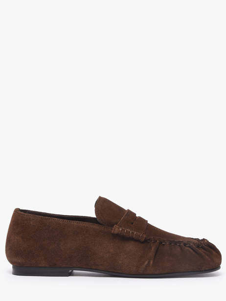 Moccasins In Leather Alohas Brown women 10121401