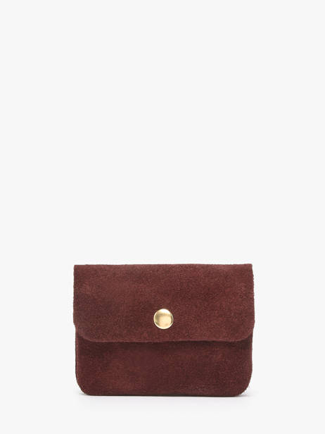 Coin Purse Velvet Leather Milano Violet velvet VE23091O