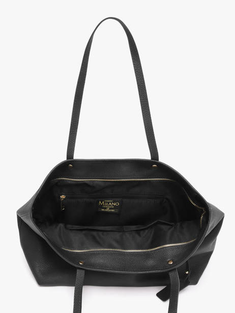 Shopping Bag Caviar Leather Milano Black caviar CA19111O other view 2