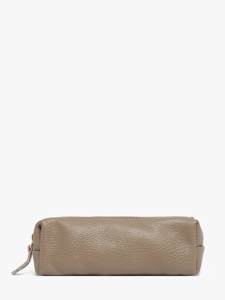 Pouch Leather Milano Beige caviar CA22116O